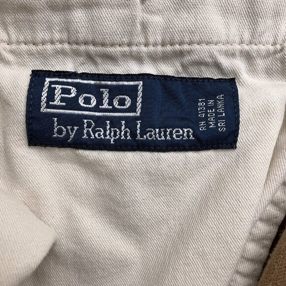 Polo Ralph Lauren Pants Men‎ 38W x 30L Brown Corduroy Cotton Chino Classic VTG - Picture 3 of 13